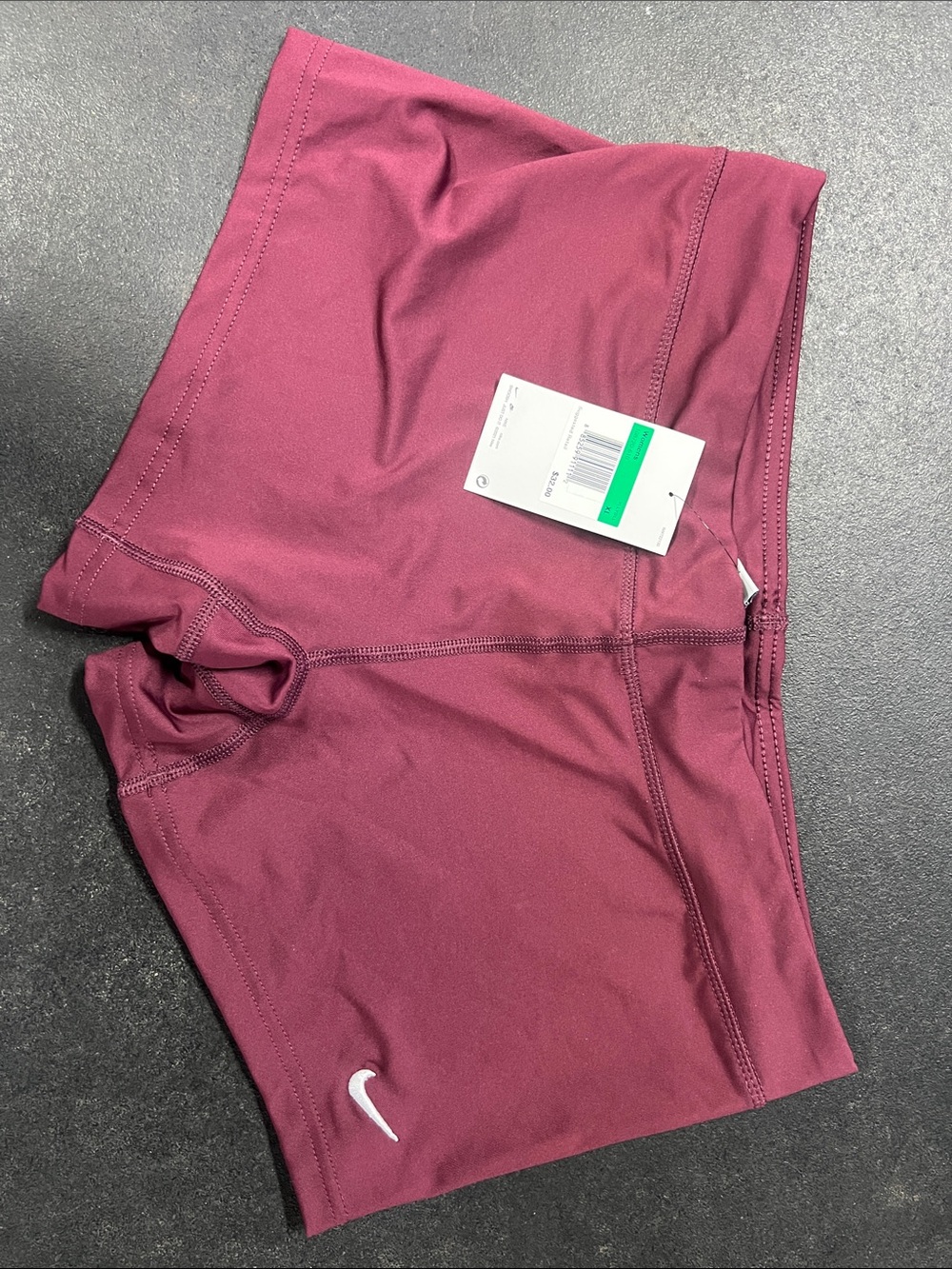 Nike Women's Maroon Athletic Shorts